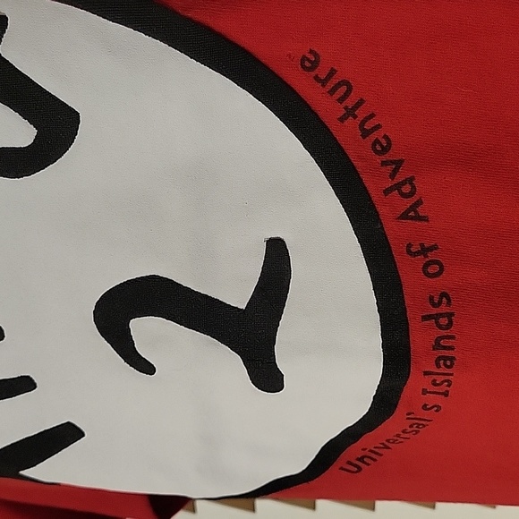 Universal Studios Island of Adventure "Thing 2" Graphic Tshirt. Adult Sz S - Picture 2 of 7